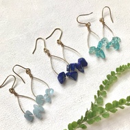 Drop Blue Ocean Earrings