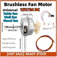 12V / 24 DC Brushless Fan Motor For Old Fan Replacement VOLT FOR 9-28 VOLT FAN CONVERT TO DC FAN Mot