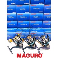 MAGURO PHANTOM HP fishing reel with aluminum round knob Brass pinion gear C3000PG 4000HG 4000PG 5000HG 5000PG