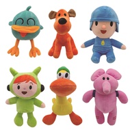 Anak patung plush Pocoyo, boneka mainan, patung, gajah Ellie, patung Patou, patung Ita, patung Lula,