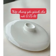 Ceramic bird's nest pot lid 0.5ml (linh kien)