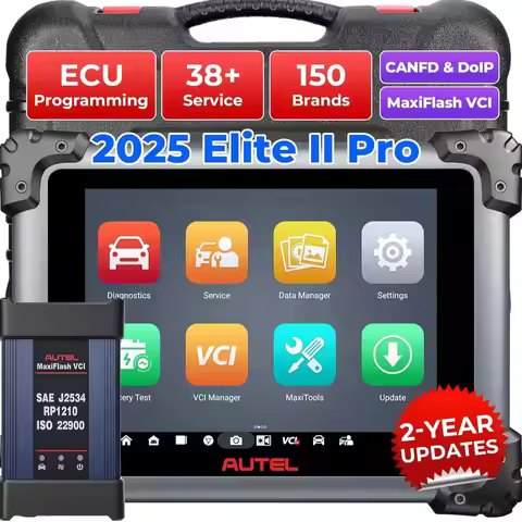 Autel MaxiSYS Elite 2 PRO Scanner Elite II PRO Automotive Diagnostic Tools J2534 ECU Programming Cod