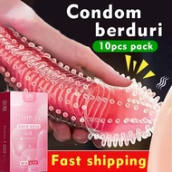 New user 0.00 rm barang safe kondom berduri Yommee condom for male man 10pcs medium size komdom cond