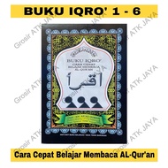 IQRA BIG 1-6 QUICK WAY TO READ THE QURAN A5 SIZE Iqra Iqra 1 6 Set Lengkap Buku Iqra 1 Hingga 6