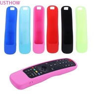USTHOW Remote Control Cover Smart TV Silicone MR21GC MR21N for LG Oled TV Shockproof Remote Control Case