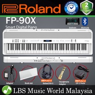 Roland FP-90X 88 Keys Portable Digital Piano with PHA-50 Bluetooth Keyboard with Wood Keys (FP90X FP90 X FP 90X)