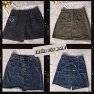 [2HAND] Selected short denim skirt, 2hand jean skirt