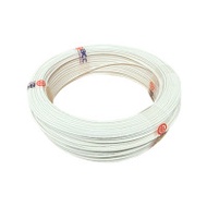 Bcc สายคอนโทรล H05v-k-lf 1x0.5 Sqmm 500v 70c 100m Vsf Bangkok Cable สีขาว (white)