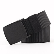Plus Size 110 120 130 140cm Automatic Buckle Nylon Belt Men Army Tactical Belt Military Waist Canvas Belts Strap