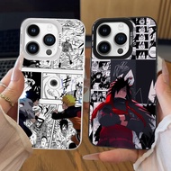 Case for iPhone 16 15 Plus Pro Max Soft A-85 Naruto