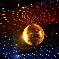 Hanging Disco Ball Reflective Mirror Disco Ball 20 cm - Disco Ball Glass