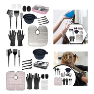 [xdnblun] Hair Dye Kit Tools Professional Hairdressing Hair Dying Hair Bleach Kit