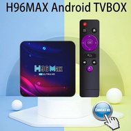 (Full-load app) H96MAX V11 Android Box Tv 4GB 64GB RK3318 Android11 TV 4K 2.4G/5G WiFi PULIERDE local pre-set IPTV Malaysia Smart Set TopBox for TV