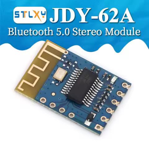 JDY-62A Mini Bluetooth-compatible BLE 5.0 Stereo Audio Wireless Module Board JDY 62 For Android IOS 