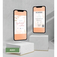 E-CARD DIGITAL KAHWIN, TUNANG- TYPE A