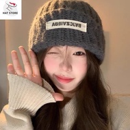 Solid Color Knitted Wool Hat (BZA), Women's Fashion..(MVP045HATSTORE)