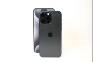 【台南橙市3C】 Apple iPhone 15 Pro 256G 256GB 黑色鈦金屬 6.1吋 僅拆封 未開通 二手手機 #84396