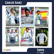 Formula 1 Cards [F1 — Topps] Carlos Sainz