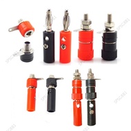 4mm Banana Jack Black Red Banana Socket 1set/2 pieces Audio Speaker Terminal DIY Connectors  SG8B1