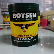 ❒B-715 BOYSEN SEMI-GLOSS LATEX PAINT 1 GAL