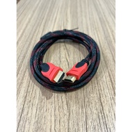 HDMI Cable - HDMI 1.5 meters HDMI to HDMI Cable/ 1.5m Fiber HDMI cable mesh 1.5m