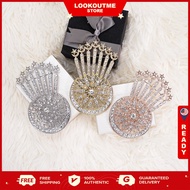 Lookoutme Dokoh Songkok Bulan Bintang Sabit Dokoh Tanjak Tengkolok Brooch Dokoh Pin Tudung  Muslim F