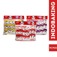 Marshmallow Panda Naraya Contains Strawberry Jam 1 Bag Contains 70 pcs