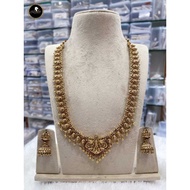 Ready stock Indian Matt finesh  haram jewellery set