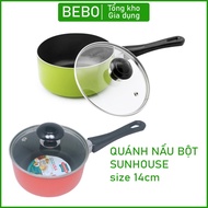 SUNHOUSE non-stick dough cooking pot, size 14cm