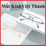 NEW 2025 2-bridge square half-rimmed metal eyeglass frames Viet Thanh A48 Eyeglasses
