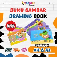 DRAWING BOOK A4 & A3 DRAWING BOOK / COLORING DRAWING BOOK / BIG DRAWING BOOK / SMALL DRAWING BOOK / 