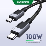 UGREEN Uno 100W Type C Fast Charging Cable E-Marker for iPhone 15 Series Samsung S24 S23 Ultra iPad 