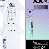 Csgo Skin Printing Set Printstream Joint Game Merchandise Summer Men Women Trendy Pure Cotton Short-