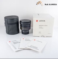 [收藏級別] Leica Noctilux-M 50mm/F1.0 E60 V4 Ver.IV Lens Yr.2001 Canada 11822 #12128