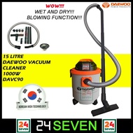 TWENTYFOURSEVEN - 15L DAEWOO VACUUM CLEANER WET & DRY / DAVC90-15L / DAEWOO VACUUM CLEANER WET & DRY