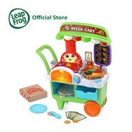 LeapFrog Build-a-Slice Pizza Cart | Pretend Play | Role Play | Learning Toys | Kitchen Play Set | 3-6 Years | 3 Months Local Warranty