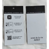 Hangtag adlv - label tag adlv - price tag adlv - 100pcs