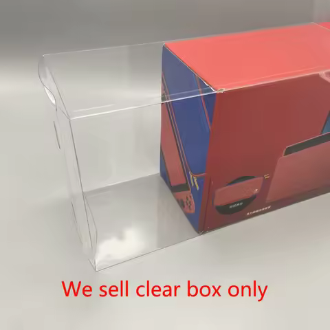 Clear transparent box For Switch NS Mario Red Limited Edition for Mario 35th Anniversary Limited Dis