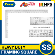 Remax Carpenter Square Framing Square 8 inch x 12 inch L Square Ruler Framing Ruler Carpenters Squar
