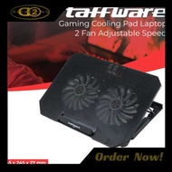 Taffware Cooling Pad Laptop 2 Fan Adjustable Speed - Q100