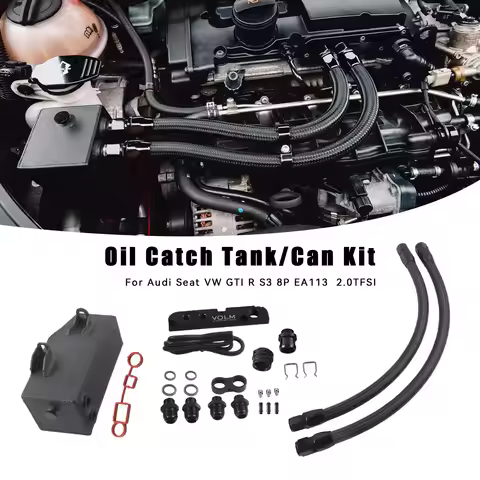 Audi S3 8P MK6 Broyear For Audi S3 8P, MK5 GTi, Golf MK6 R Leon 2 Cupra EA113 2.0 TFSIOil Catch Can 
