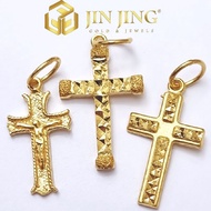 JIN JING LOKET CROSS EMAS 916 1.38g/1.46g/1.53g/1.89g/2.10g/2.39g