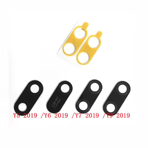 2pcs Original New Rear Back Camera Glass Lens Cover For Huawei Y5 Y6 Y9 2019 with Ahesive Sticker Re