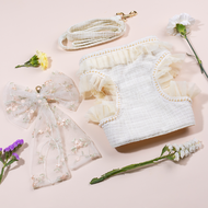 เซ็ทเจ้าบ่าวเจ้าสาว สายรัดอกพร้อมสายจูง Bride & Groom Harness Set | CLAWSET.BKK