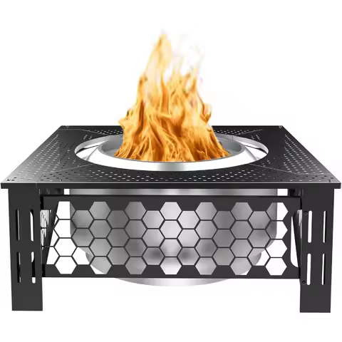 Fire Pit Surround Tabletop for Solo Stove Yukon, Accessories for Solo Stove, Large Surround Table fo