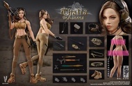 VCF-2069A VERYCOOL 1/6 沙漠女兵 塔莉亞 棕髮版 鉑金矽膠鋼骨女素體 全新現貨 收縮膠未開 可面交可入數寄順豐付. 議價不回!