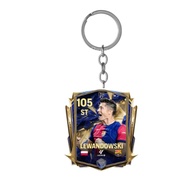 LEWANDOWSKI FC MOBILE CARD KEYCHAIN