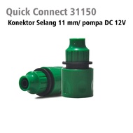 Jirifarm (12547) 11 Hose Connector /Quick Connect 31150 12V DC Pump Hose Connector/