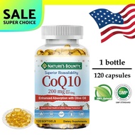 NATURE'S BOUNTY CoQ10 Softgels - Each Softgel Contains 200mg of CoQ10, Which Supports Heart Health. 