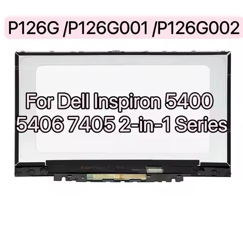 14'' FHD Laptop Display For Dell Inspiron 5400 5406 7405 2-in-1 P126G P126G001 P126G002 LCD Touch Sc